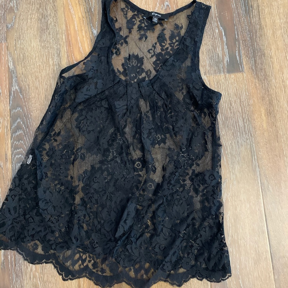 Express lace tank _ XS